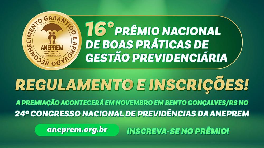 16º Prêmio ANEPREM – Regulamento e Inscrições Disponíveis