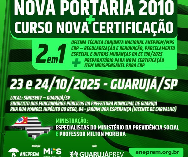 Nova Portaria 2010 + Nova Certificação