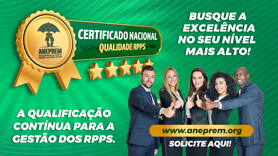CERTIFICADO NACIONAL DE QUALIDADE PREVIDENCIÁRIA