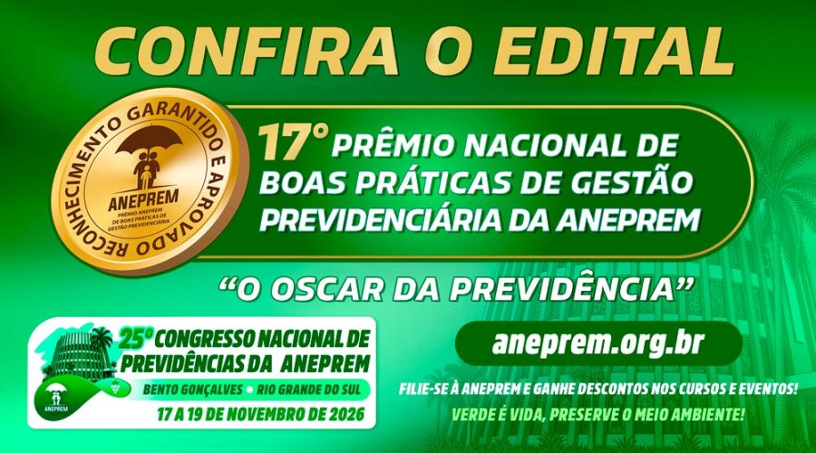 Edital 17º Prêmio Nacional de Boas Práticas da ANEPREM