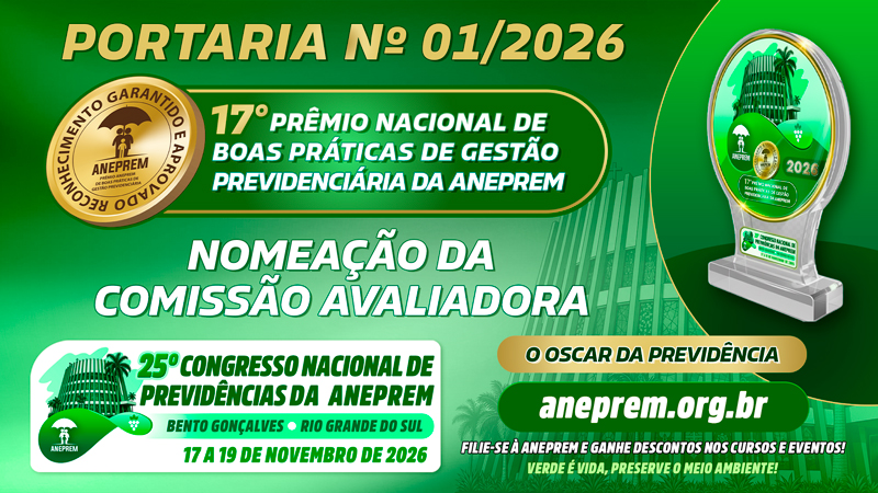 PORTARIA Nº 01/2026 - NOMEAÇÃO DA COMISSÃO DO 17º PRÊMIO DE BOAS PRÁTICAS